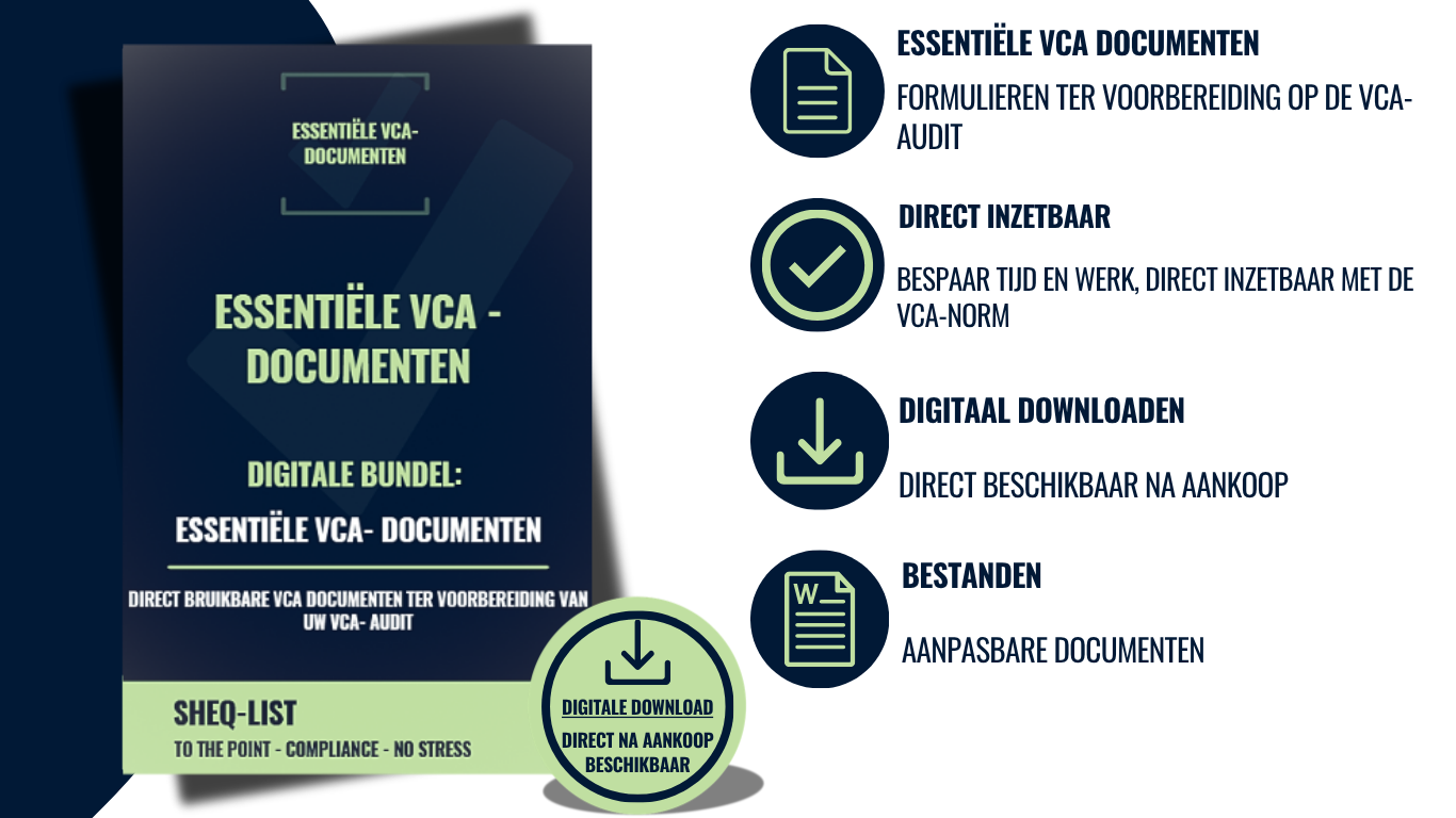 Essentiële VCA- documenten - gratis