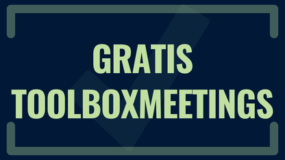 3 gratis toolboxmeetings