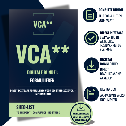 VCA** digitale formulierenbundel
