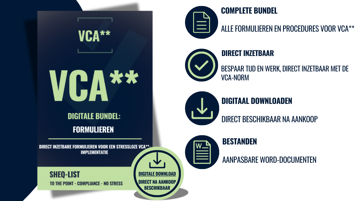 VCA** digitale formulierenbundel