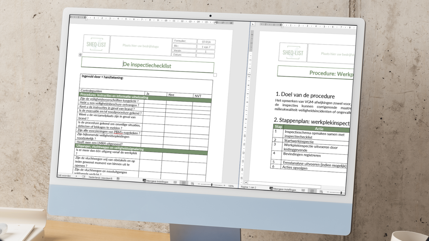 VCA** digitale bundel: formulieren en procedures