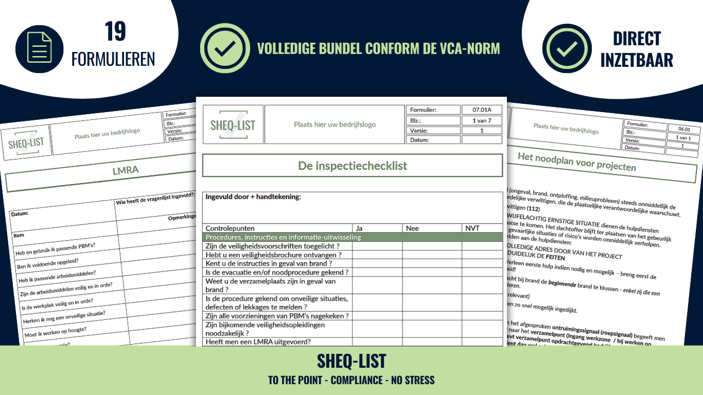 VCA* digitale formulierenbundel