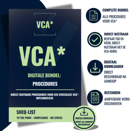 VCA* digitale procedurebundel