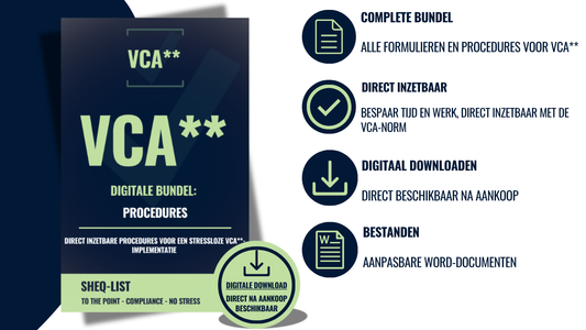 VCA** digitale procedurebundel