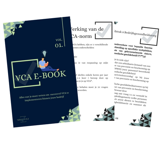 VCA E-book: Alles wat je moet weten om succesvol VCA te implementeren binnen jouw bedrijf